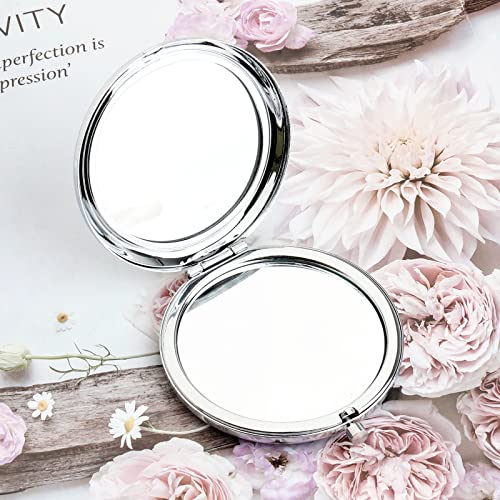 Wsnang Frog Lovers Gift Compact Travel Makeup Mirror Insect Animal Lover Gift You Are Braver Stronger Smarter Than You Think Mirror (Iron- Frog Mirror) #TOP3