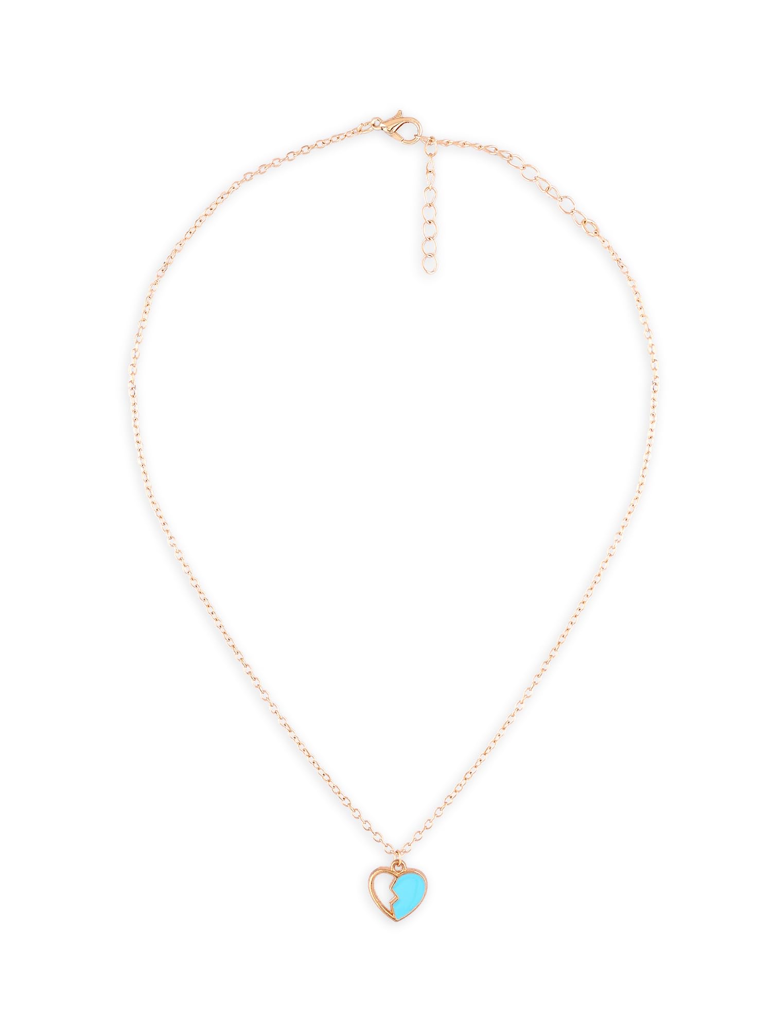 See full amazon price history chart for ZAVERI PEARLS Turquoise Blue Enamel Contemporary Heart Pendant & Chain For Women-ZPFK16229 ZAVERI PEARLS Turquoise Blue Enamel Contemporary Heart Pendant & Chain For Women-ZPFK16229 (B0CFTWMBDS) Amazon Price History, Amazon Price Tracker