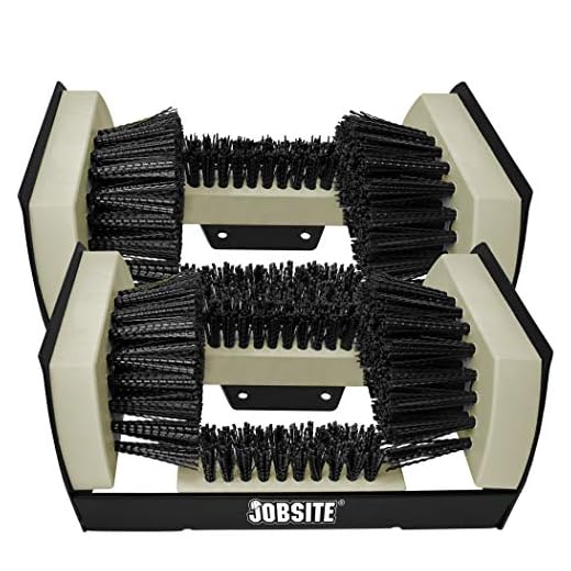 How to clean concrete sidewalk without pressure washer JobSite Boot Scrubber Brush Pack