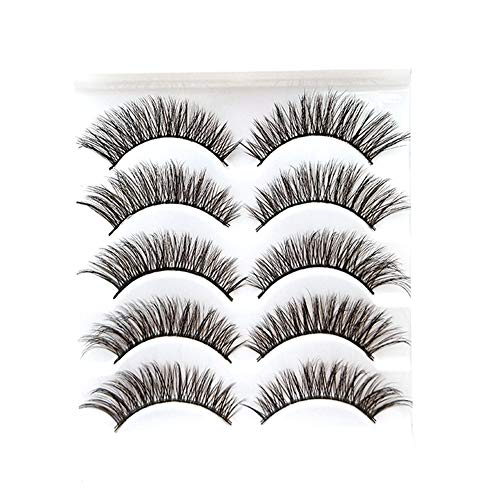 Preisvergleich Produktbild DaoRier Cute Criss Cross False Voluminous Eyelashes