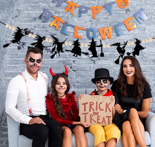 Halloween Sackleinen Banner 'Süßes Oder Leckereien' - 2,8 M, Für Kamin & Wanddeko