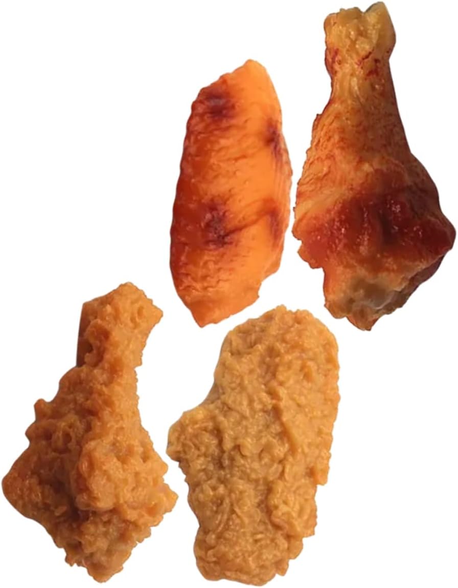 MAGICLULU 1 Set Chicken Leg and Wing Model Soft Organic