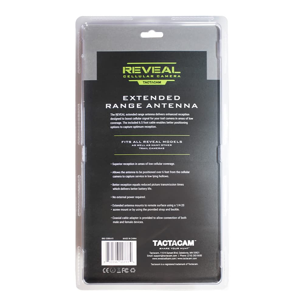TACTACAM Reveal Extended Range Booster Antenna For