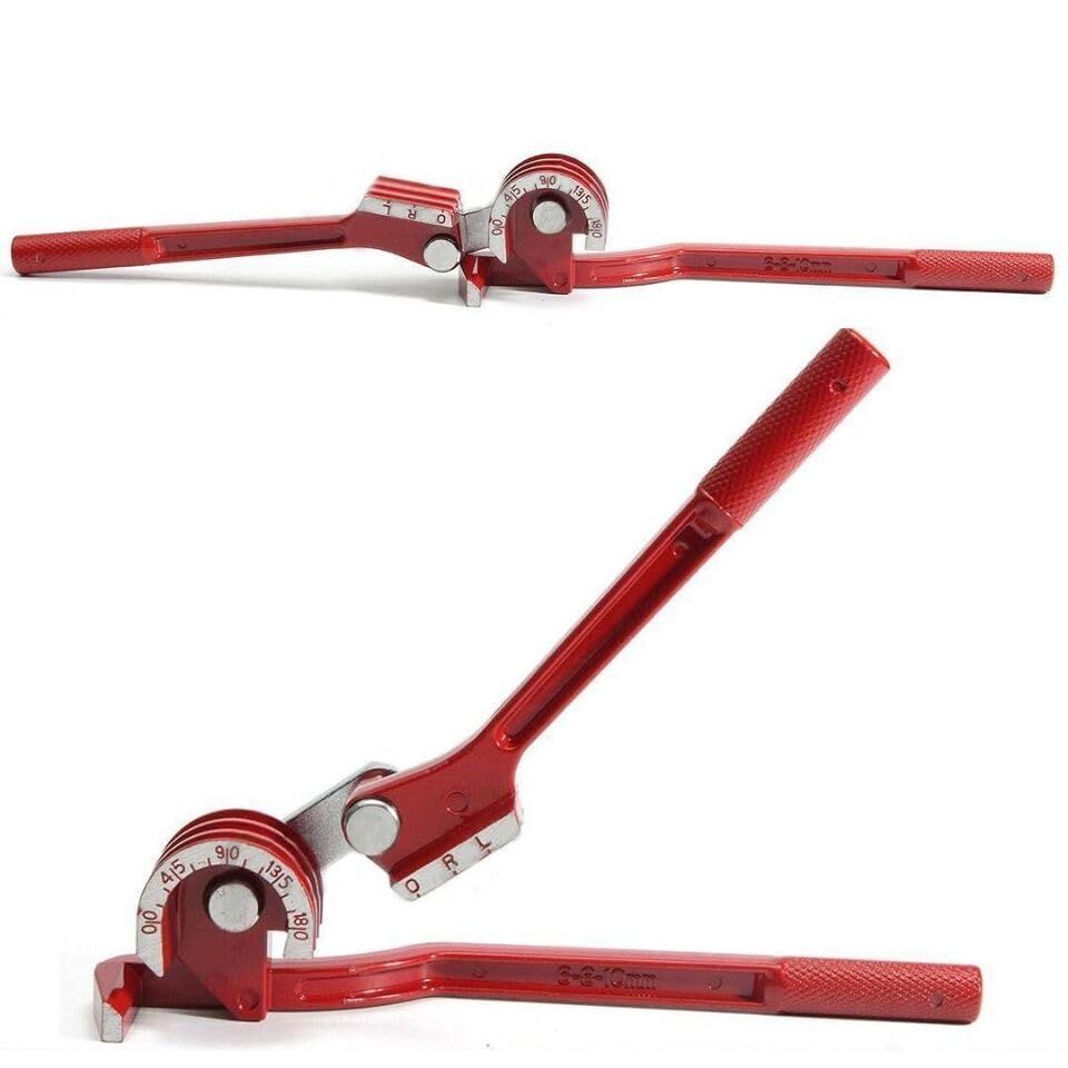 DREAWOO Pro Manual Copper Pipe Bender + 1/4”,5/16”,3/8”,1/2”,5/8” Bending Tube Pipes