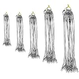 angelsachen bei ebay Die Vorfächer sind optimal verarbeitet und bestehen aus nylonbeschichtetem Edelstahldraht. Das Material gewährleistet eine stabile Struktur und ebenfalls einfache Handhabung.