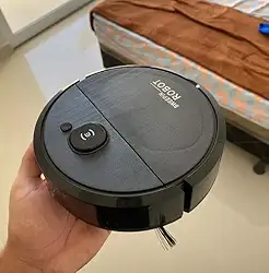 Robô MiniClean Turbo – Aspirador Automático Inteligente