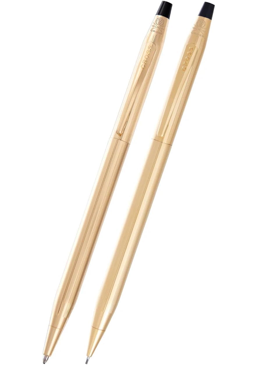 Amazon.co.jp: Cross Classic Century 23KTゴールドメッキボールペン&0