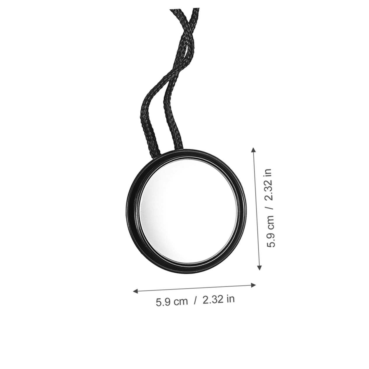 BRIGHTFUFU Survival Signal Mirror for Diving Snorkeling with Reflective Lanyard Underwater Lights