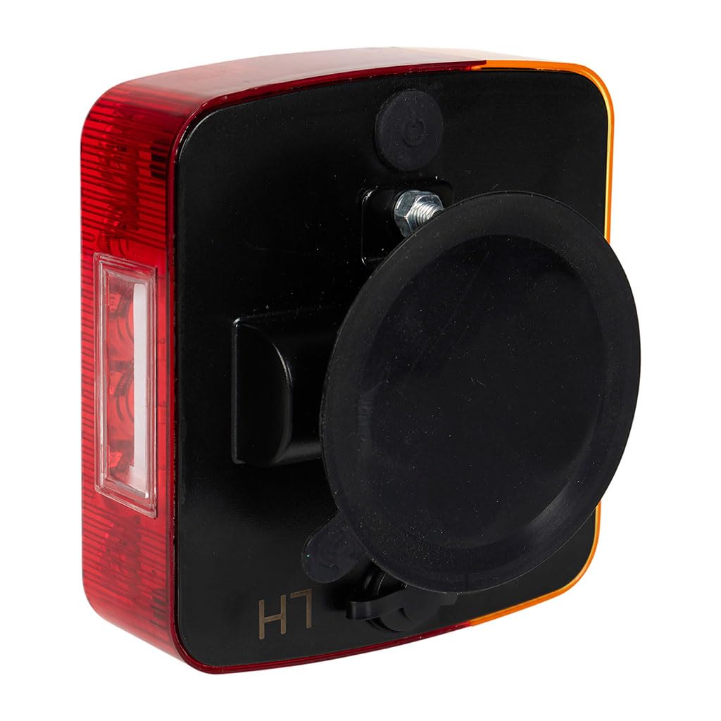 OROK - Kit de signalisation - Magnétique LED sans Fil - avec Chargeur USB 12V + Prise bucan 7 plots - Batterie au Lithium Rechargeable - Grande capacité - 10h d'autonomie en Marche