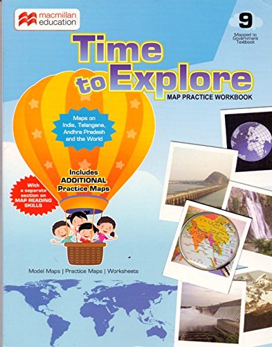 Mapbook Class 9 Time to Explore Map Practice Workbook Class - 9 : Amazon.in: Books