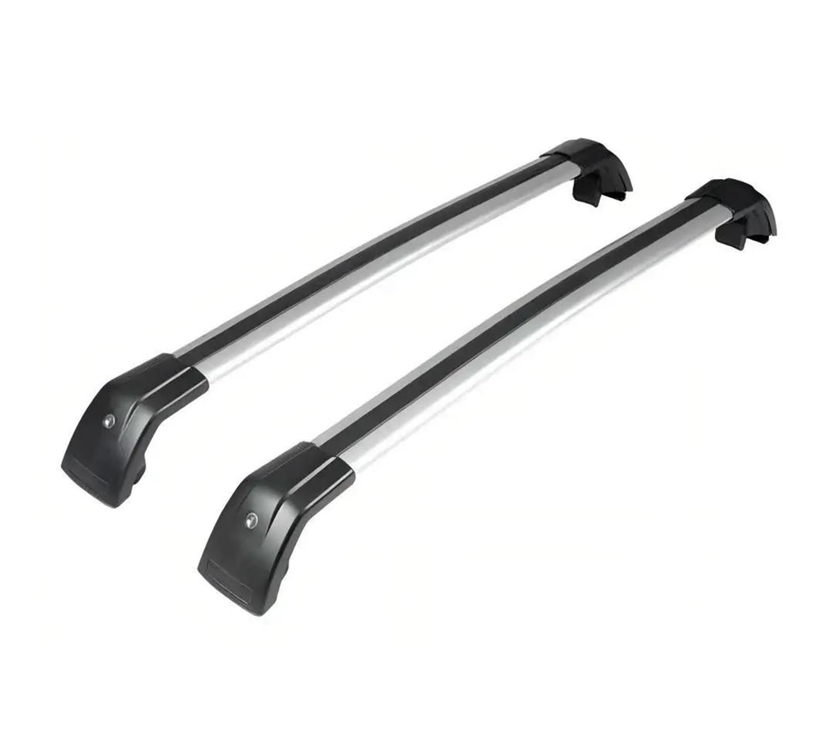 Barras de carga para Jeep Compass MP 552 portaequipajes de techo negro con cerradura 8