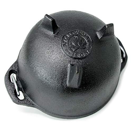 Backcountry Iron 4.75 Inch Cauldron Cast Iron Country Kettle For Wicca And Witchcraft #TOP3