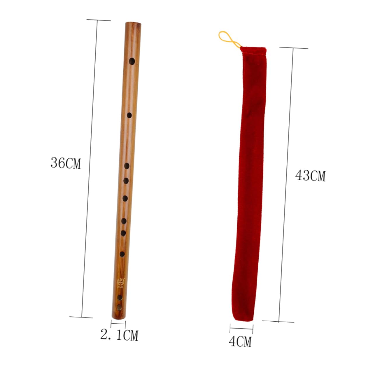 Amazon | JOINPAYA 横笛 木製 ピッコロ G調 36cm 篠笛 風 竹笛 伝統