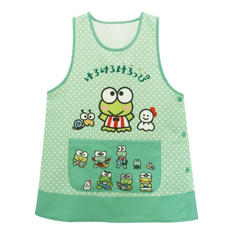 Amazon.co.jp: けろけろけろっぴ エプロン 保育士 大きいサイズ 可愛い