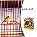Hemoton Parrot Winter Nest Bird Bed Parrot Sleeping Hut Bird Nest Hammock Parakeet Bed
