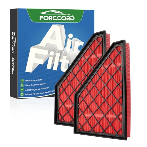 Image of 2-Pack Engine Air Filters for Chevrolet Traverse 18-24, GMC Acadia 17-23