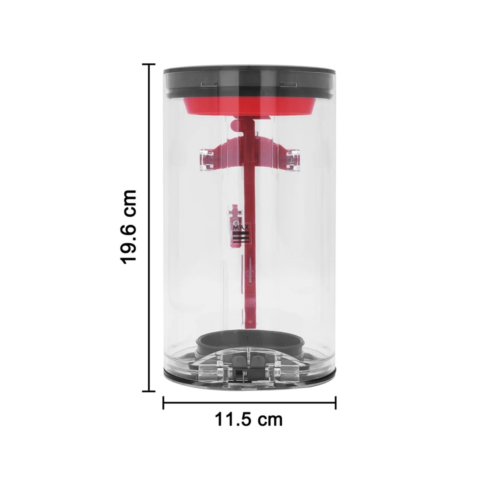 Cubo de polvo con filtro de repuesto, compatible con aspiradora Dyson, V11, V15, SV14, SV15, SV22
