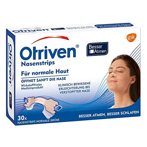 Otriven Besser Atmen Nasenstrips Beige normale Größe, 30 Stück Cover