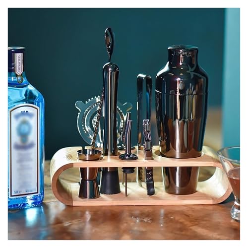 Set de Coctelera Bartender Kit Acero 10 Piezas miniatura 4