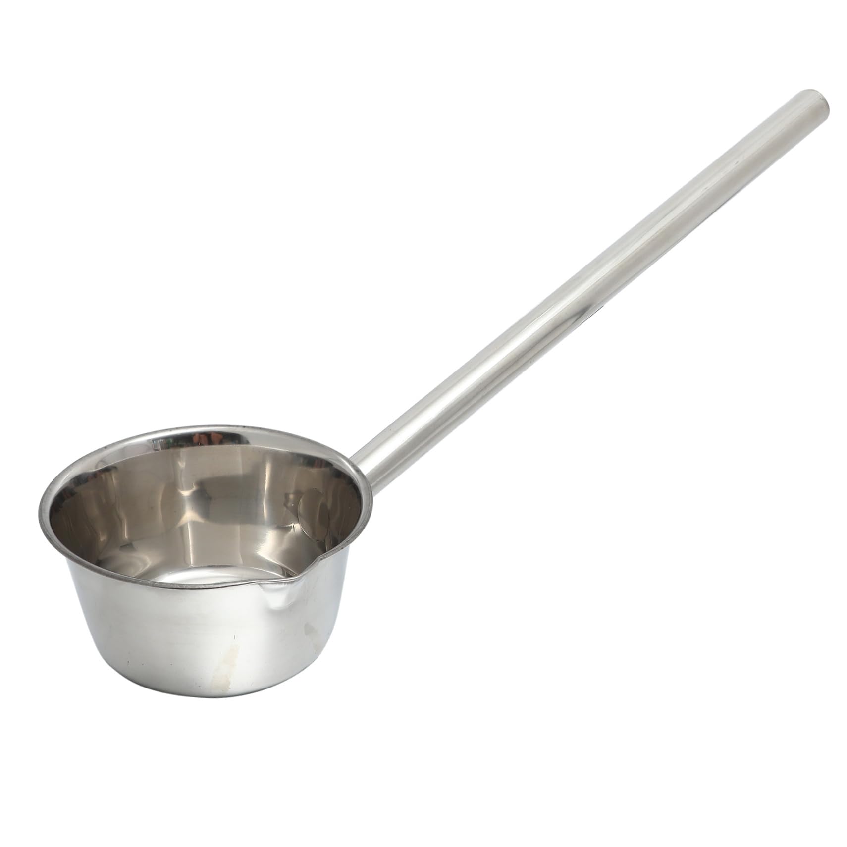 Pala para Agua de Mango Largo de Acero Inoxidable, Plata