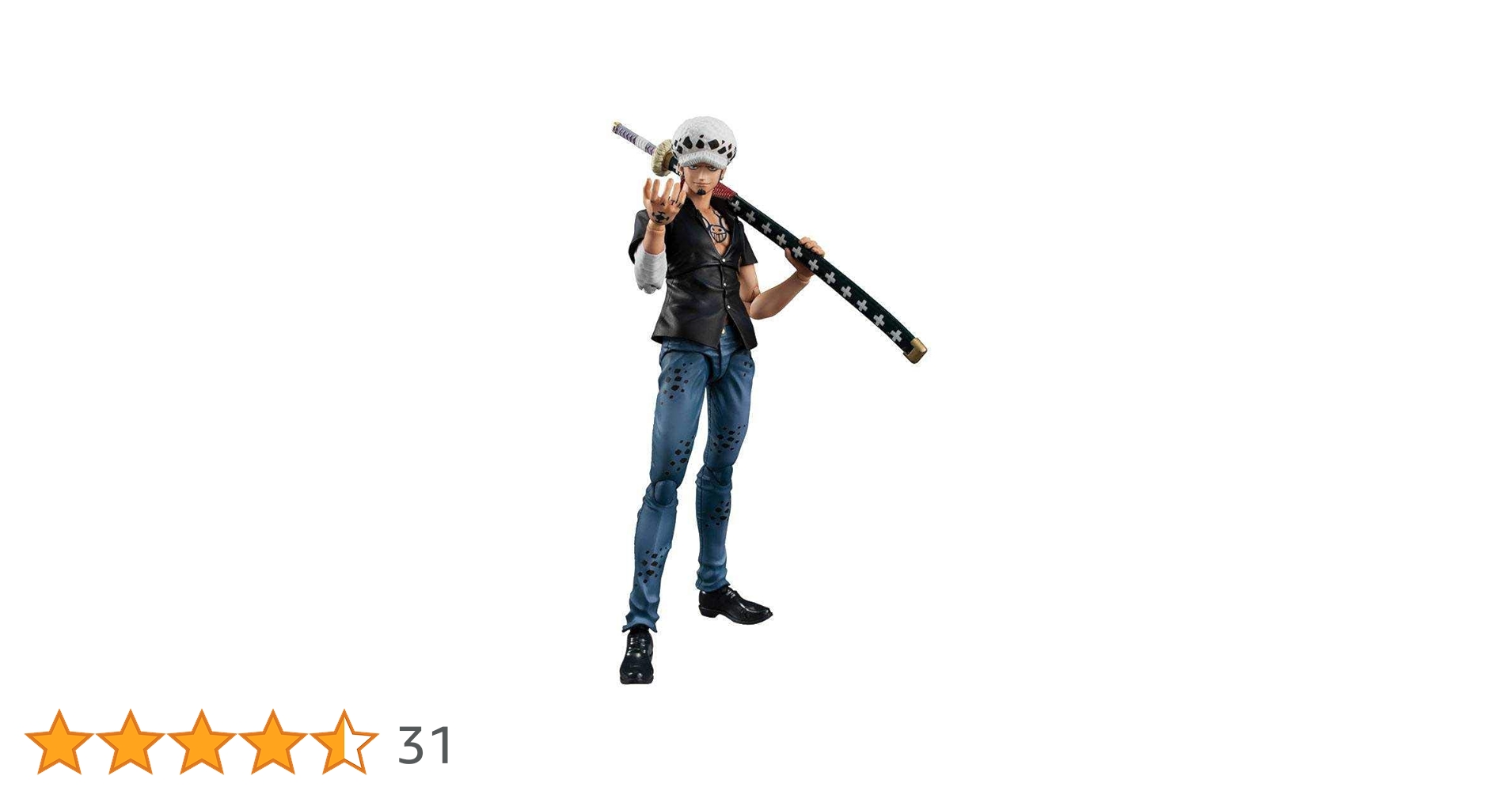 ヴァリアブルアクションヒーローズ ワンピース トラファルガー・ロー Ver.2 Amazon.co.jp: ヴァリアブルアクションヒーローズ ONE PIECE