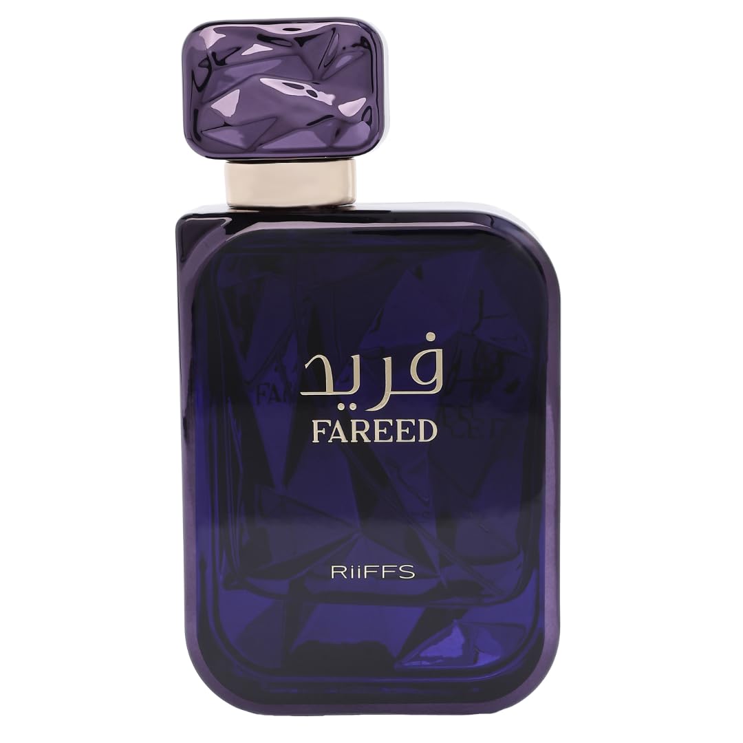 RiiFFS Fareed Eau de Parfum for Men | Long Lasting Fresh Spicy Perfume with Cucumber, Cardamom & Amber | Luxury Arabic Fragrance | 100ml-image-29