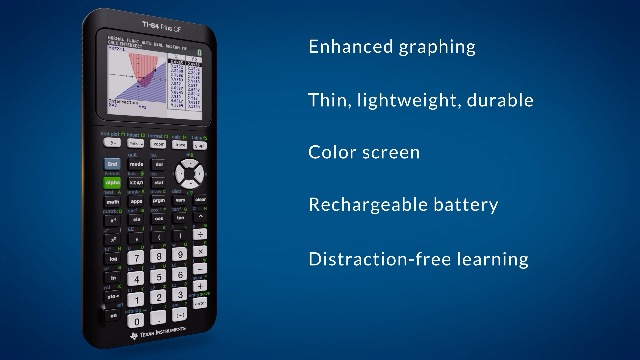 Amazon.com : Texas Instruments TI-84 Plus CE Color Graphing Calculator,  Black : Office Products