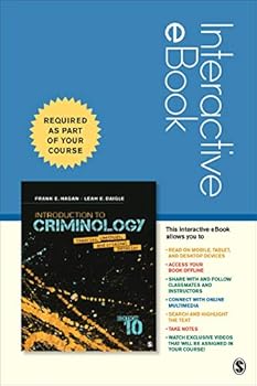 Printed Access Code Introduction to Criminology - Interactive eBook: Theories, Methods, and Criminal Behavior Book