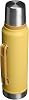 Stanley Classic Legendary Vacuum Bottle 1.1 qt | Wide Mouth with Leakproof Cup Lid | Keep Drinks Hot or Cold | Foldable for Travel | Insulated Stainless Steel Thermos | BPA Free | Dijon