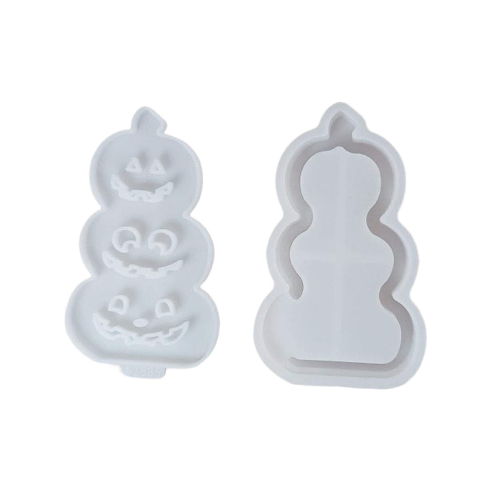 Buxuaaaa Halloween Pumpkin Light Silicone Epoxy Resin Tool Casting Molds Plasters Craft Supply Plasters