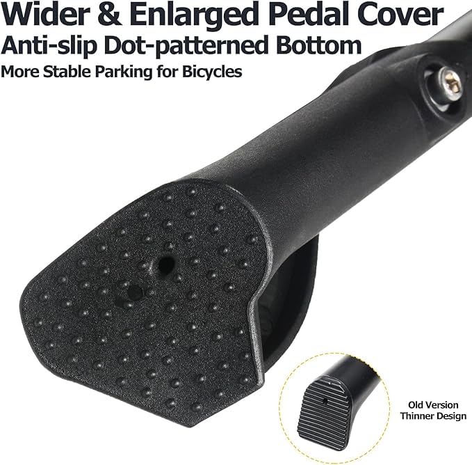 Frogetu Fahrradständer 24-29 Zoll, Höhenverstellbar Fahrrad Seitenständer, Utschfest Mittelständer Bike Stand, Stabil Cube Fahrrad Ständer für Mountainbike, Rennrad, Trekkingrad, Pendlerfahrräder