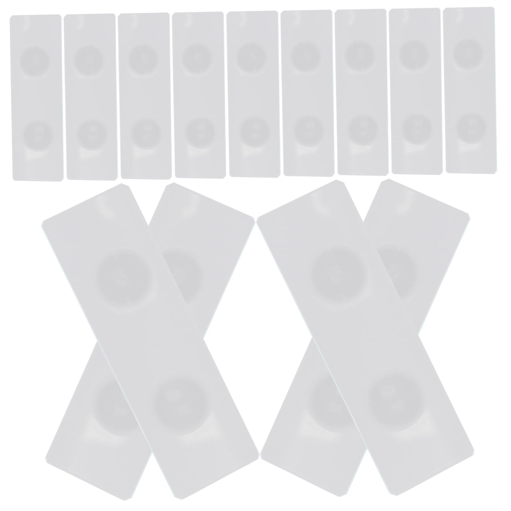 FUNOMOCYA 50 Pcs Concave Slide Slides for Microscope Microscopic Slides Glass Microscope Slides for Laboratory Clear Microscope Slides Blank Microscope Slides Quartz Glass Frosted