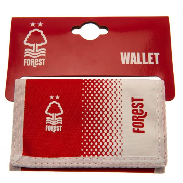 Ran Nottingham Forest FC Nylon Wallet Official Merchandise, Red and White, approx 12cm x 8cm closed - Image 4