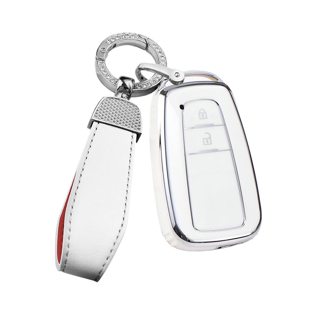 TPU Car Remote Key Case Cover Shell Fob For Toyota Corolla Prius Camry - View #11