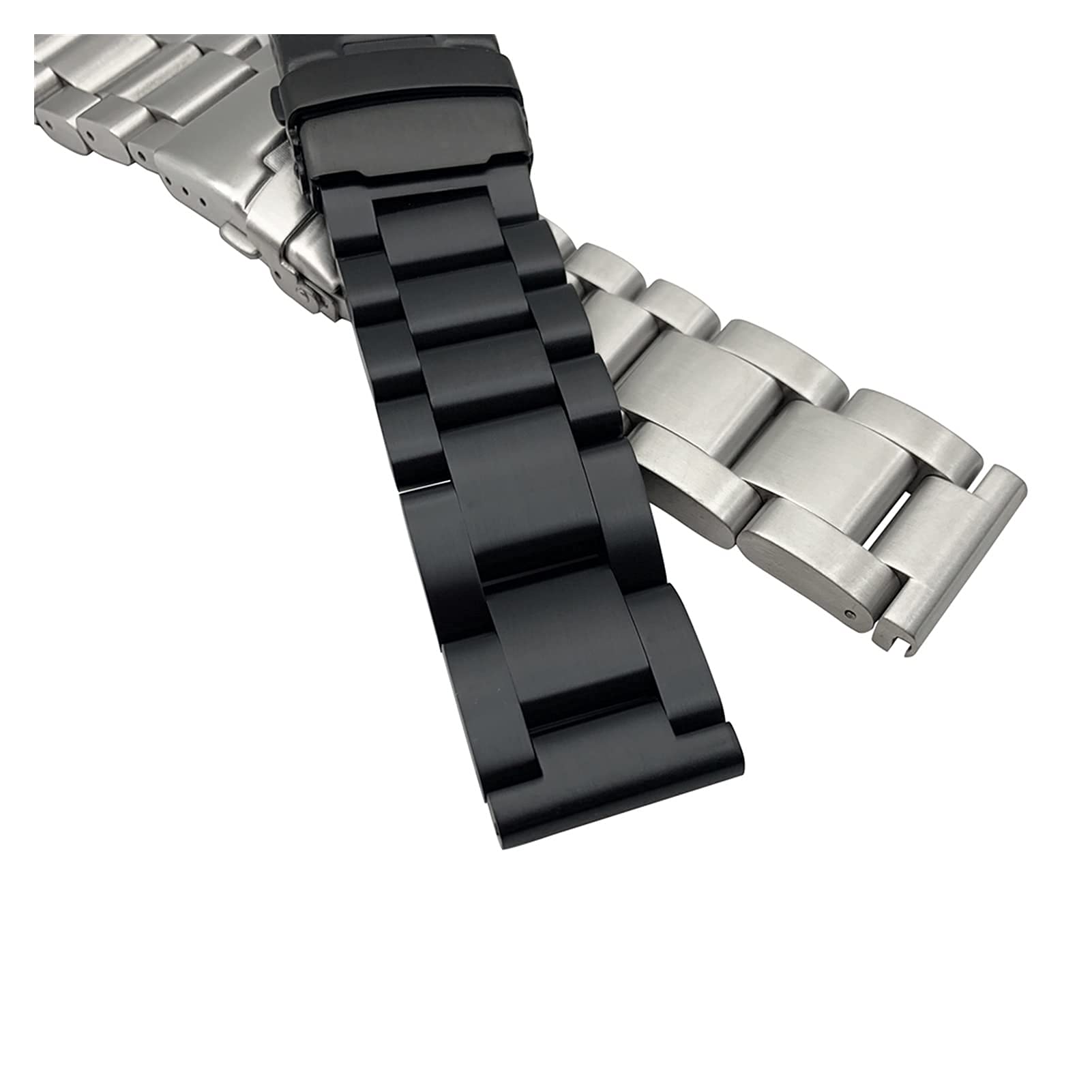 Szybkozłączny Pasek Do Zegarka Ze Stali Nierdzewnej, Odporny Na Odciski I | 22-26 Mm Uniwersalny, Solidny, Pogrubiony Metal, W Zestawie Narzędzia Montażowe (Silver 26mm)