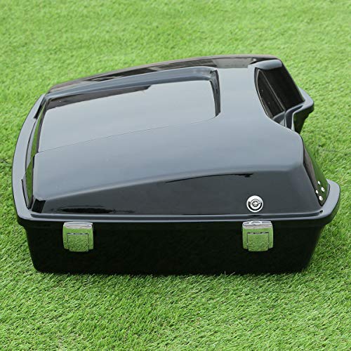 TCMT 5.5" Razor Tour Pack Trunk W/Latch Key Fits For Harley Street Road