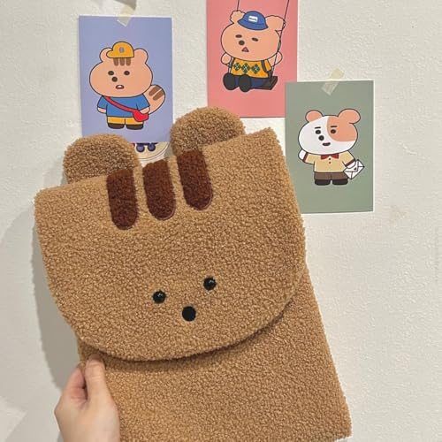 Funda Puffy Y2K Cutecore para Laptop 13-14 Inch Khaki miniatura 6