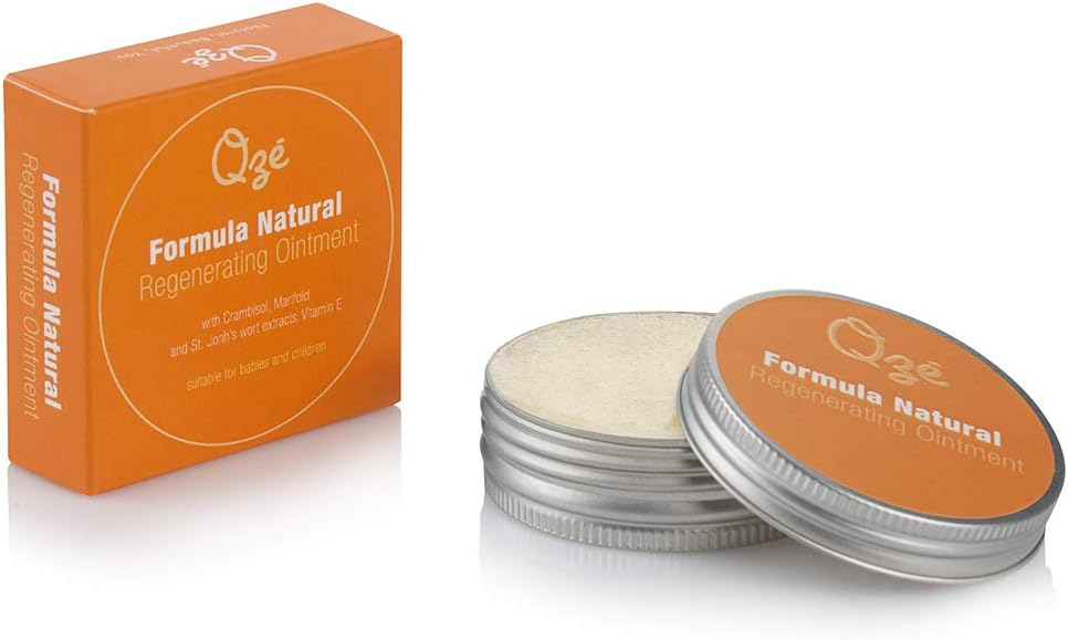 Qze Regenerating Ointment for Babies and Children, Natural Moisturizing Ointment for Dry and Sensitive Skin (orange)