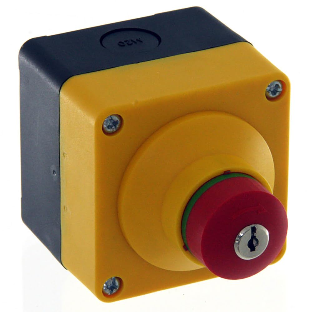 HPC Fire Commercial Emergency Stop Switch (311-ESTOP-3), for 120VAC or 24VAC Systems