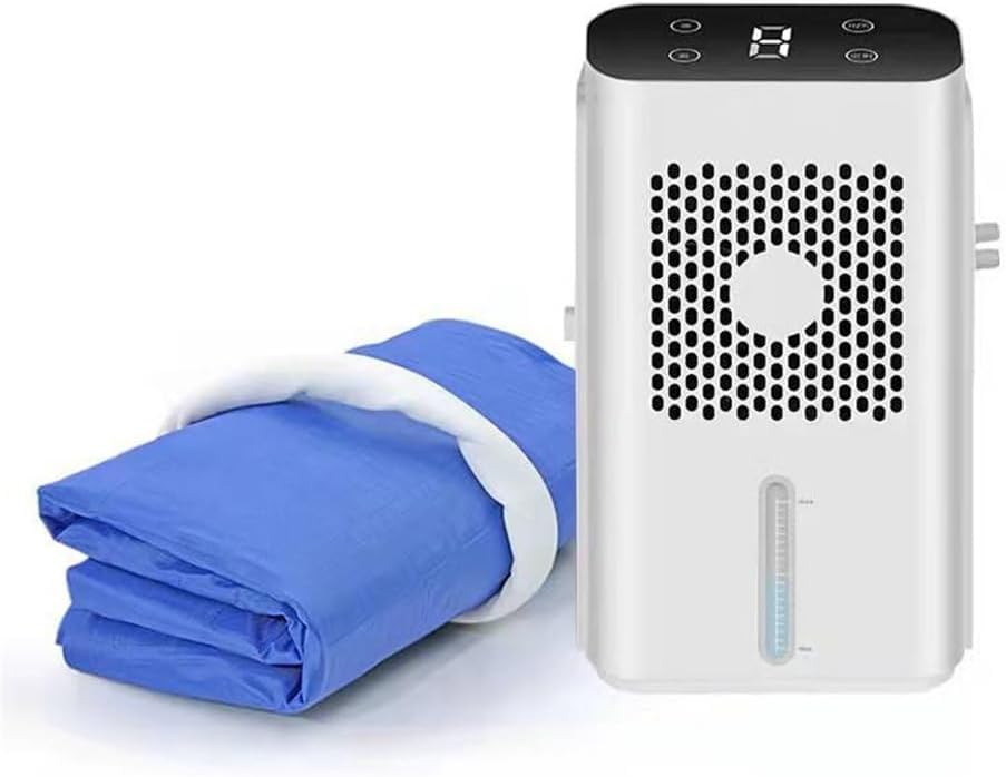 Electric Water-Cooled Mattress， Pad – Bed Cooling System for Night Sweats – Cooling Water Mattress Topper, Ice Cooler Pad for Hot Sleepers,Double Bed