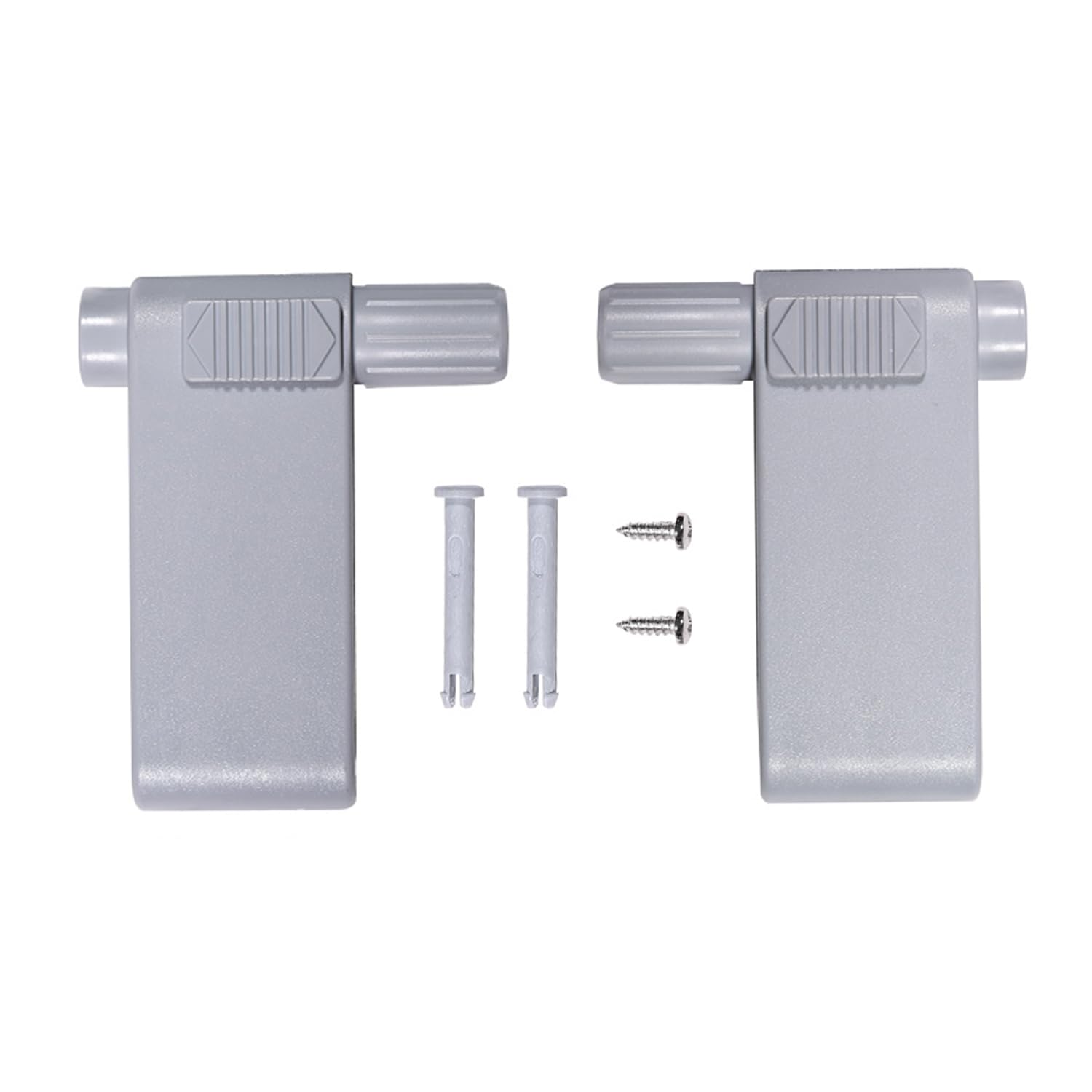 Dachfenster Griffhebel Set AF/BA 2skt Ersatzteil Kompatibel mit Braas Atelier-Fenster Grau