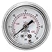 Winters P9S 90 Series Steel Dual Scale Pressure Gauge with Removable Lens, 0-60 psi/kpa, 1-1/2" Dial Display, +/-2-1-2% Accuracy, 1/8" NPT Center Back Mount