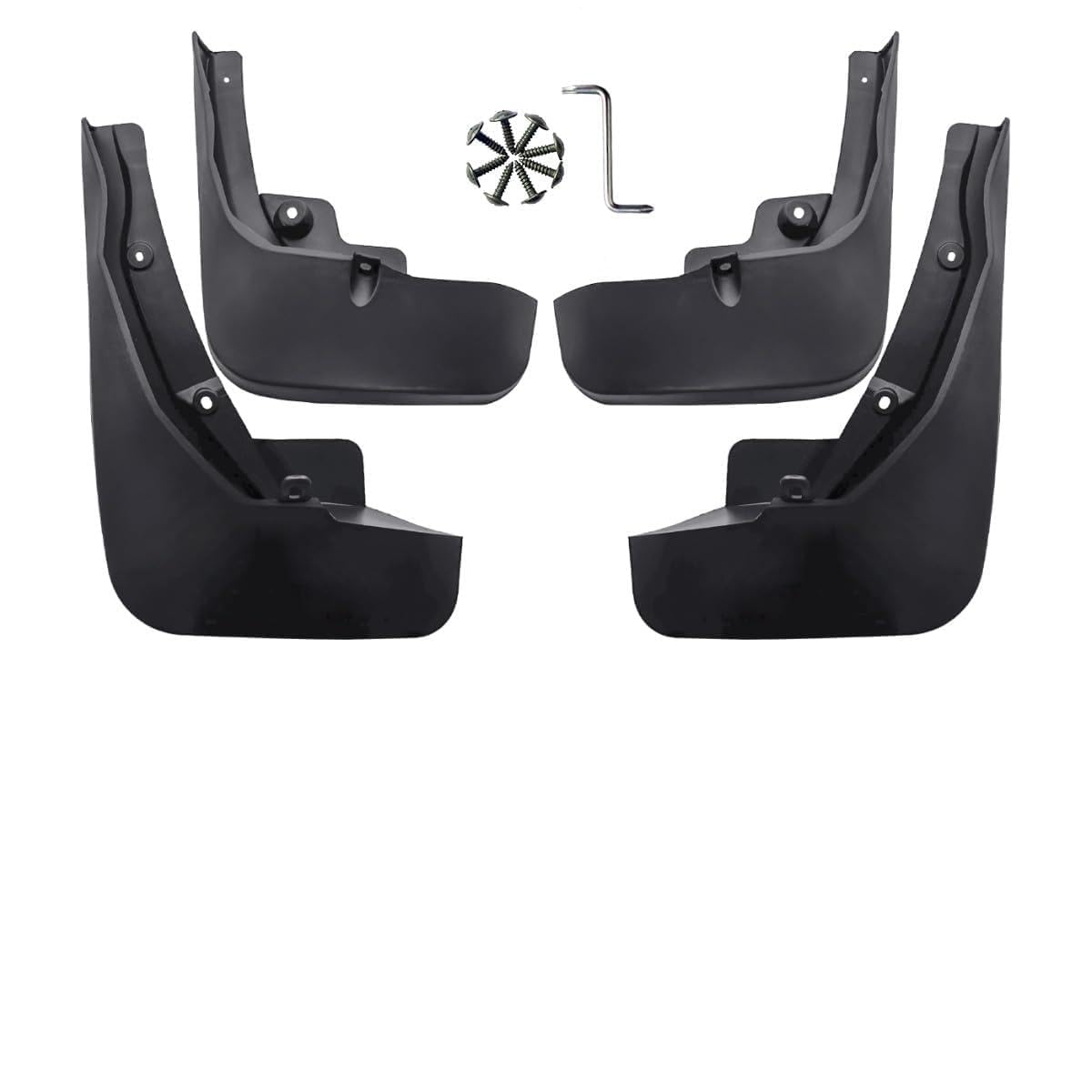Acwyahso Car Mud Flaps for Audi Q7 Q7 Sline SQ7 2020+ Splash Guards Mudguards Front Rear 4pcs - Anti-Scour & Impact Resistant, Heavy Duty Stone Shield