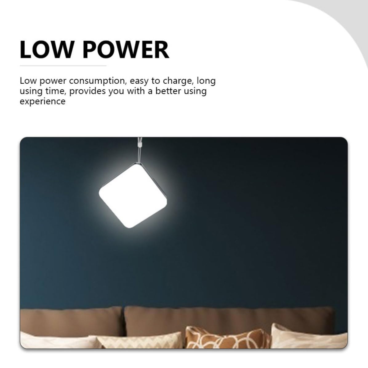Lanterna da Campeggio LED Multiuso, 13500 Mah, Abs Nero | Ricarica Usb, Doppia Uscita Usb, Ipx5, 1000 Lm, per Viaggi All'aperto e Situazioni di Emergenza