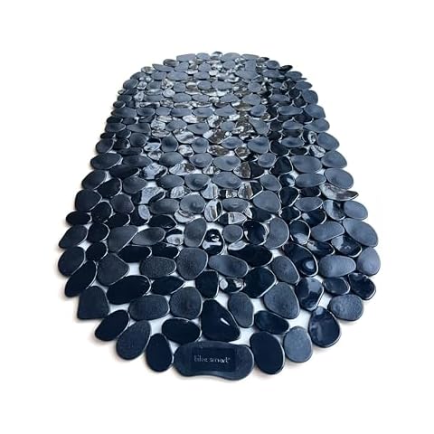 TIKE SMART Pebbles Non-Slip Bath Mat Cover