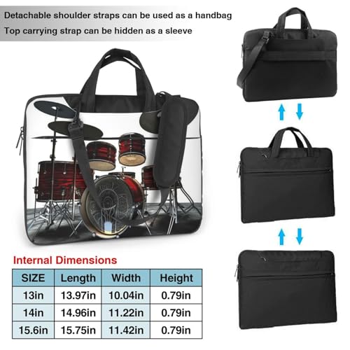 Estuche para portátil patrón batería Cool Drum Kit miniatura 3