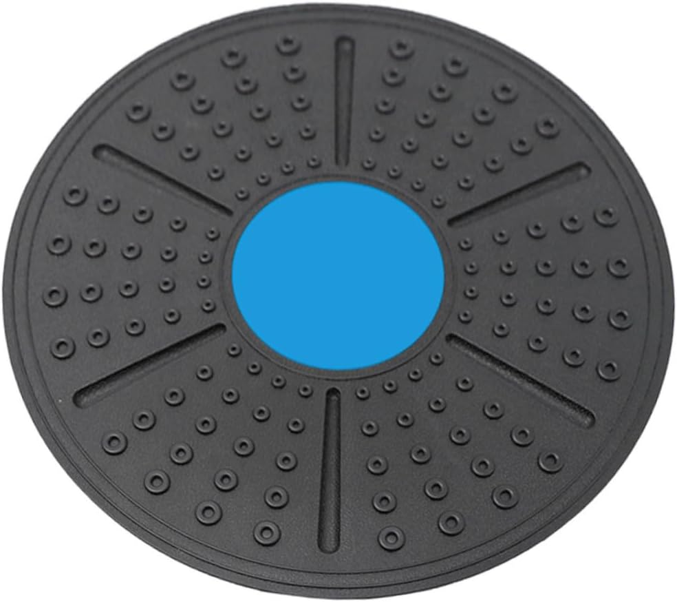 TOYANDONA Balance Exercise Disk Lightweight Indoor Training Tool with Stable Base for Home Fitness and Yoga Physical Therapy Blue
