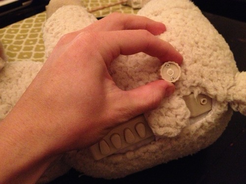 cute, too quite and a choking hazard!