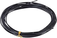 Vista 13 de Queenbox Alambres de entrenamiento de árbol de 32.8 ft de longitud de 0.059 in, rollo de alambre de entrenamiento de bonsái de aluminio anodizado