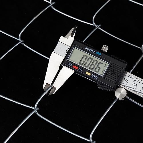 FengYoo 13 Gauge Galvanized Wire Fence Diamond Hole 2.5in 36inX33ft Chicken Wire Fencing Chain Link Fence Garden Fencing Poultry Netting/Fencing for Yard - Thumbnail 7